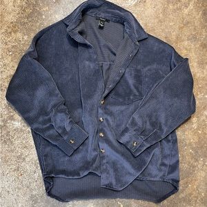 Forever 21 Blue Corduroy Size Medium